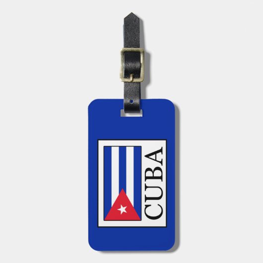 Kuba Gepäckanhänger (Vorderseite vertikal)