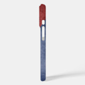 Kuba-Grunge-Flagge Case-Mate iPhone Hülle (Rückseite / Links)