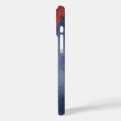 Kuba-Grunge-Flagge Case-Mate iPhone Hülle (Rückseite / Links)