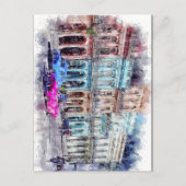 Kuba Havana Kuba Old Car Caribbean Beach Postkarte (Vorderseite)