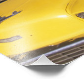 Kuba, Havanna. Colorful Chevy's aus den 1950er Jah Fotodruck (Ecke)