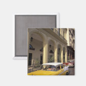 Kuba, Havanna. Colorful Chevy's aus den 1950er Jah Magnet (Vorderseite/Rückseite)
