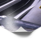 Kuba, Havanna. Klassische Auto der 50er Jahre Fotodruck (Ecke)