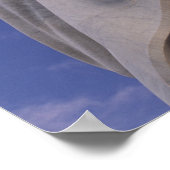 Kuba, Havanna, Skulptur Jesu. Poster (Ecke)