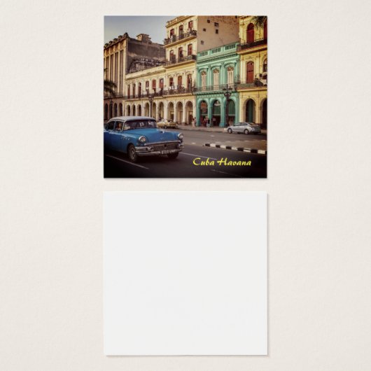 Kuba Havanna Vintag Classic Car City (Vorne & Hinten)