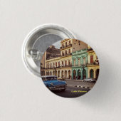 Kuba Havanna Vintag Classic Car City Button (Vorne & Hinten)