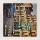 Kuba Havanna Vintag Classic Car City Puzzle (Horizontal)