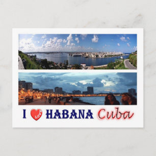 Kuba - I Liebe Havanna - Postkarte