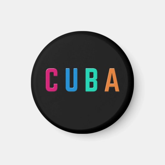 Kuba, I Liebe Kuba Magnet (Vorne)
