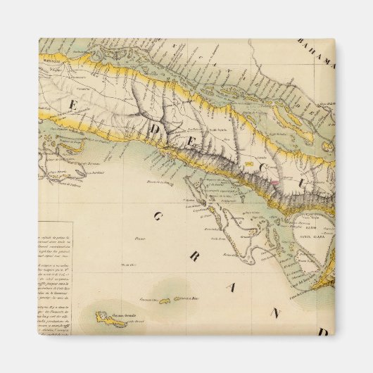 Kuba Jamaika 67 Magnet (Vorne)