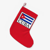 Kuba Kleiner Weihnachtsstrumpf (Vorderansicht (hängend))