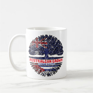 Kuba Kuba Australische Tree Roots Flag Kaffeetasse