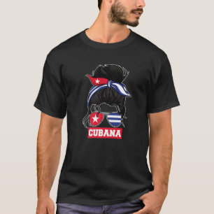 Kuba Kuba Hispanic Latina Spanisch Cubana 2 T-Shirt