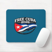 Kuba Kuba Libre Donroe-Doktrin Illustration Mousepad (Mit Mouse)