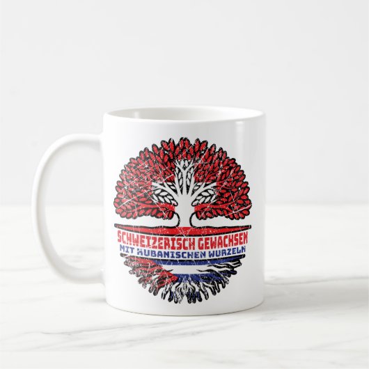 Kuba Kubanisch Schweizer Schweiz Baum Wurzel Kaffeetasse (Links)