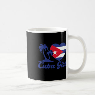 Kuba - kubanische Mädchenflagge Cubanita Hispanic Kaffeetasse