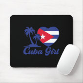 Kuba - kubanische Mädchenflagge Cubanita Hispanic Mousepad (Mit Mouse)