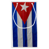Kuba-Landesflagge Kleine Geschenktüte (Rückseite)