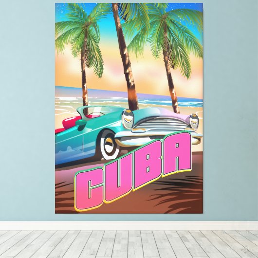 Kuba Leinwanddruck (Insitu (Holzboden))