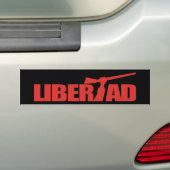 Kuba - Libertad-Autoaufkleber Autoaufkleber (Auf Auto)