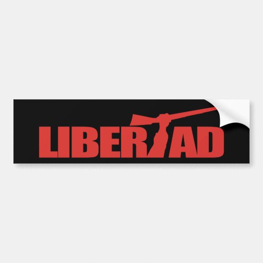 Kuba - Libertad-Autoaufkleber Autoaufkleber (Vorne)