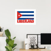 Kuba - Libertad Poster (Heimbüro)