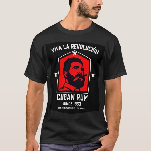 Kuba Libre Rum Drinkers Revolution T-Shirt (Vorderseite)