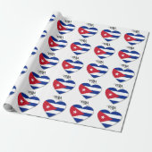 Kuba-Liebe Geschenkpapier (Ungerollt)