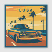 Kuba Magnetkarte (Vorderseite)