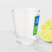 Kuba Moderner farbiger Trinkbehälter Bar Schnapsglas (Links)