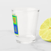 Kuba Moderner farbiger Trinkbehälter Bar Schnapsglas (Rechts)