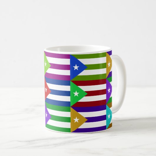 Kuba Multihue kennzeichnet Tasse (VorderseiteRechts)