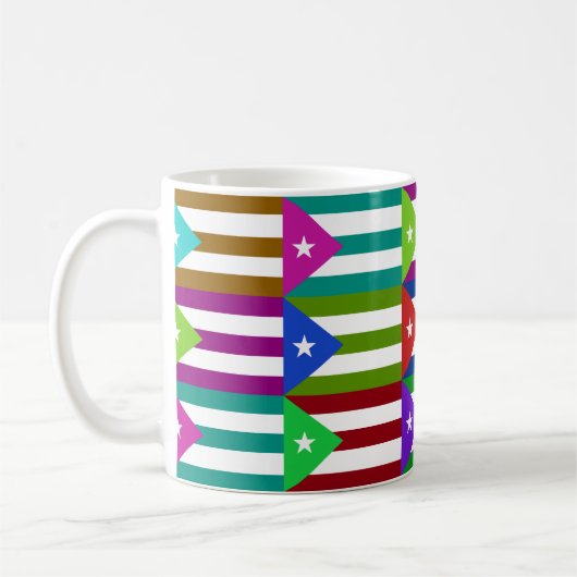 Kuba Multihue kennzeichnet Tasse (Links)