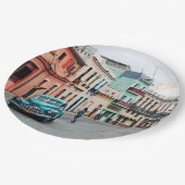 Kuba Pappteller (Schrägansicht)