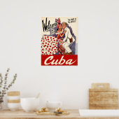 Kuba-Plakat Poster (Küche)