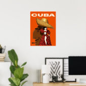 Kuba-Plakat Poster (Heimbüro)