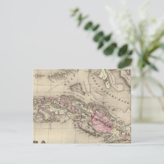 Kuba Postkarte (Stehend Vorderseite)