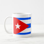 Kuba-Qualitäts-Flagge Kaffeetasse (Links)