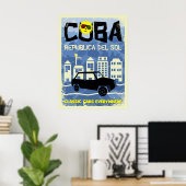 Kuba - Republia del Sol Poster (Heimbüro)