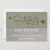 Kuba Save the Date Destination Beach Wedding (Vorderseite)