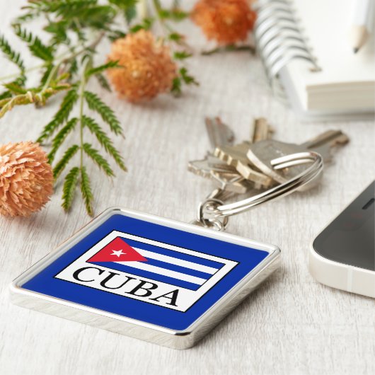 Kuba Schlüsselanhänger (Seite)