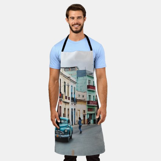 Kuba Schürze (Getragen)