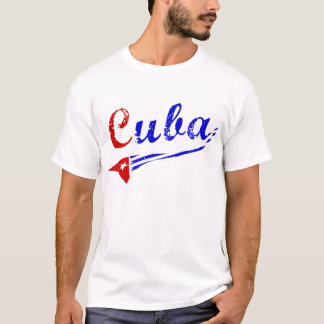 Kuba-Shirt mit kubanischer Flagge T-Shirt