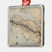 Kuba Silbernes Ornament (Links)