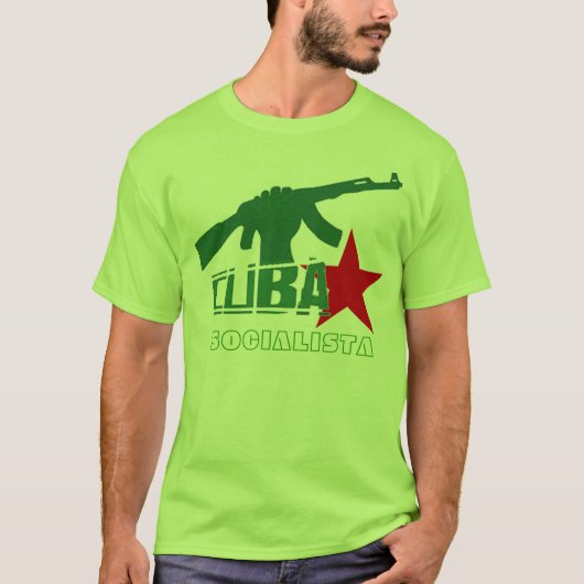 KUBA SOCIALISTA T-Shirt (Vorderseite)