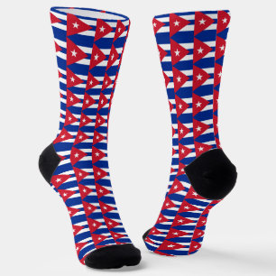 Kuba Socken, patriotische kubanische Flaggenmode Socken