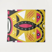 Kuba-Stamm Wandteppich (Vorderseite (Horizontal))