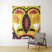 Kuba-Stamm Wandteppich (Beispiel)