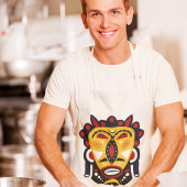 Kuba-Stammesmaske Schürze