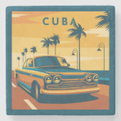 Kuba Steinuntersetzer (Vorderseite)